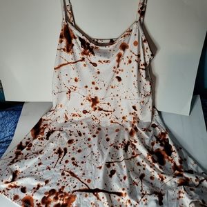 Blood Splatter Design Dress